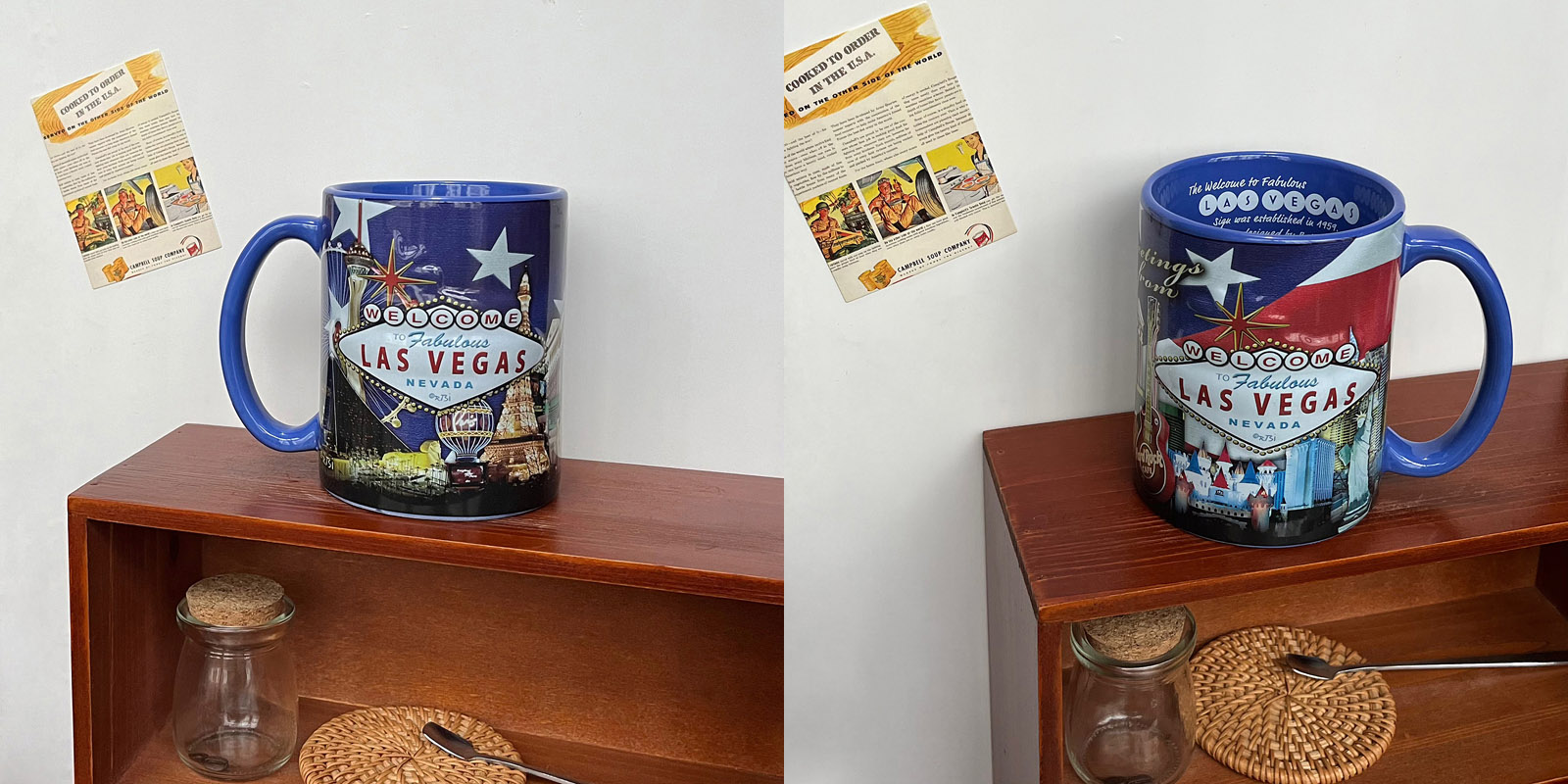 680ml Las Vegas Casino Embossed Decal Print Ceramic Mug Souvenir Beer Cup - Image 8