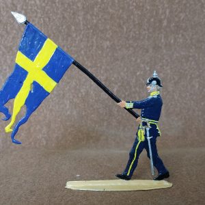 Custom Metal Swedish infantry Toy Soldier Figure for Sand Table