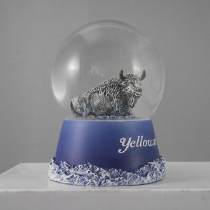 Yellowstone Park tourist souvenir buffalo-shaped water ball decorative snow globe gift