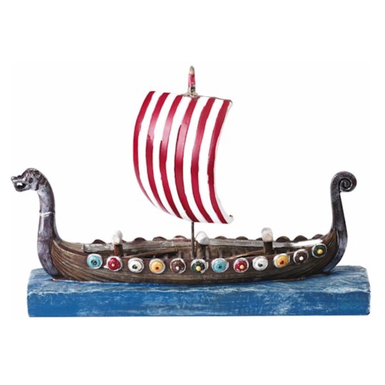 Viking Ship Resin Model 15cm