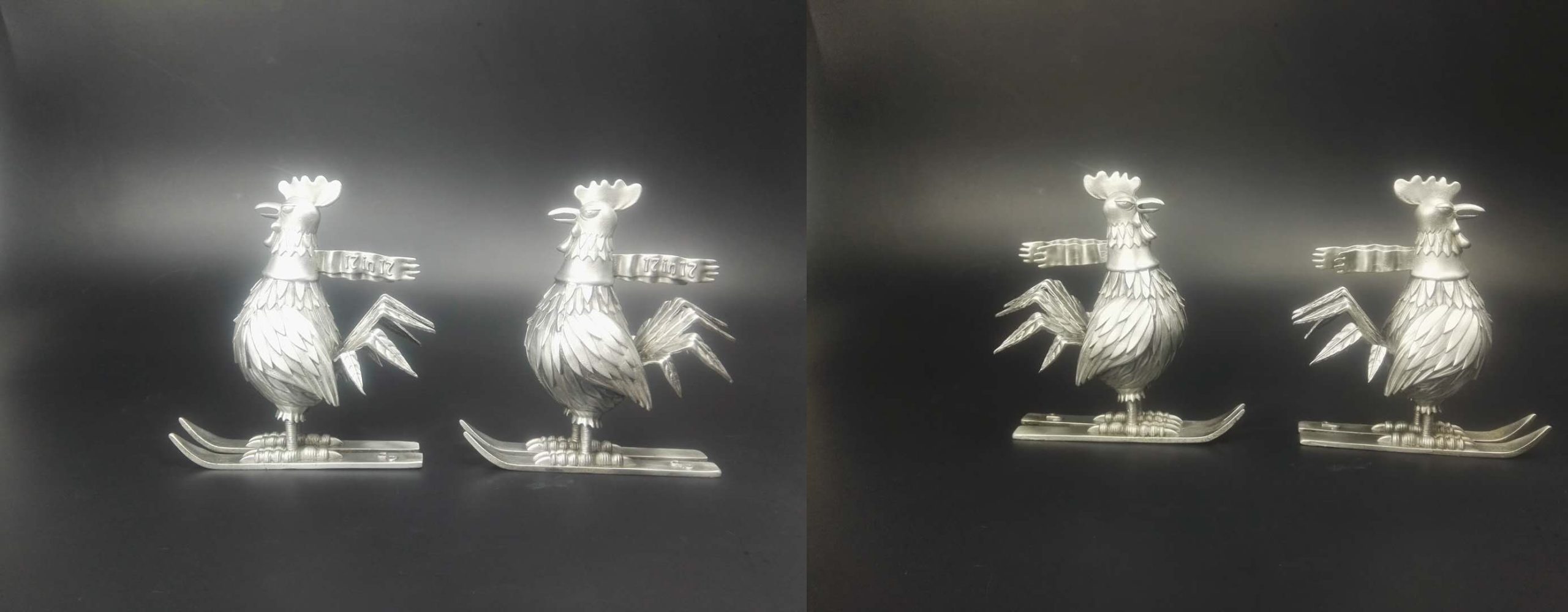 metal product sample antique finish